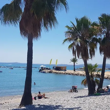 Apartment Studio Climatise Le Flot Bleu Proche Plages, Aeroport, Centre Formations, Cap 3000, Cerfpa *
