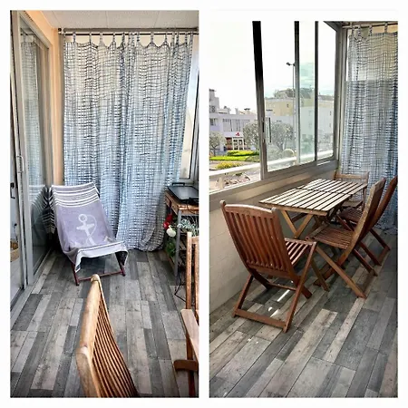 Apartment Studio Climatise Le Flot Bleu Proche Plages, Aeroport, Centre Formations, Cap 3000, Cerfpa *